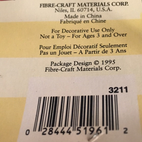 Fibre Craft 1995 Chief Doll 15" Plus Beading Kit - Picture 4 of 4